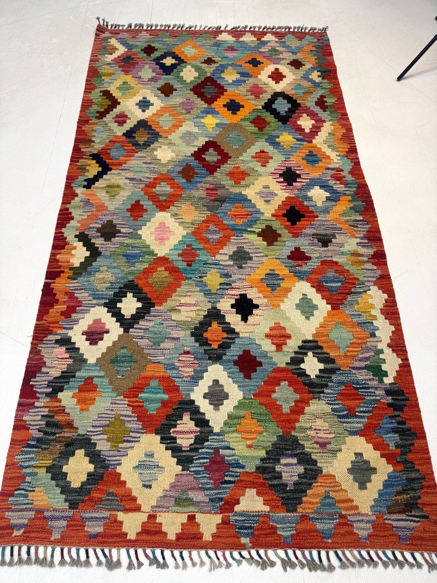 Afghan Maimana Kilim Rug | 3' 5" x 6' 8"