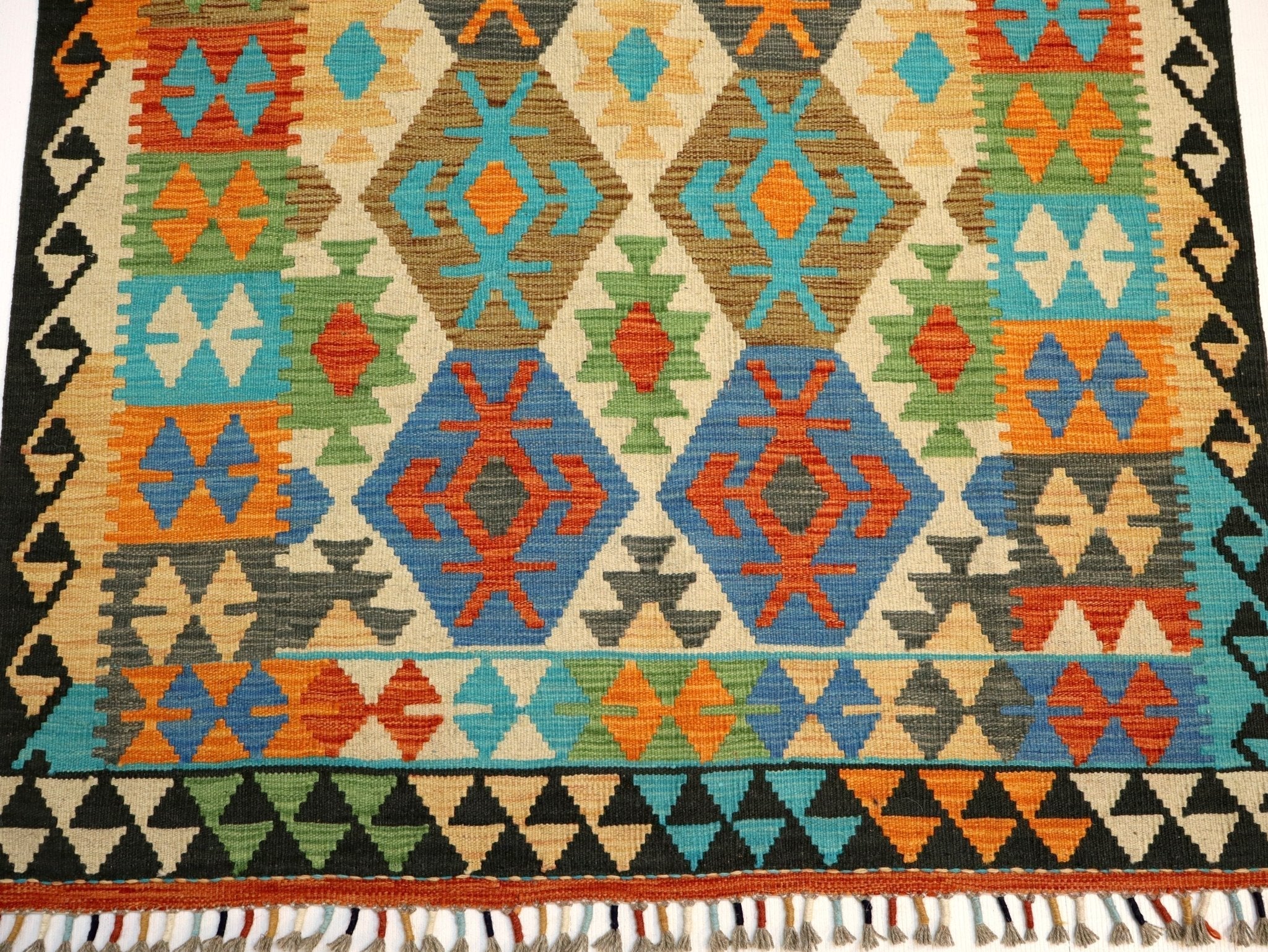 Afghan Maimana Kilim Rug | 4' 2" x 6' 6"