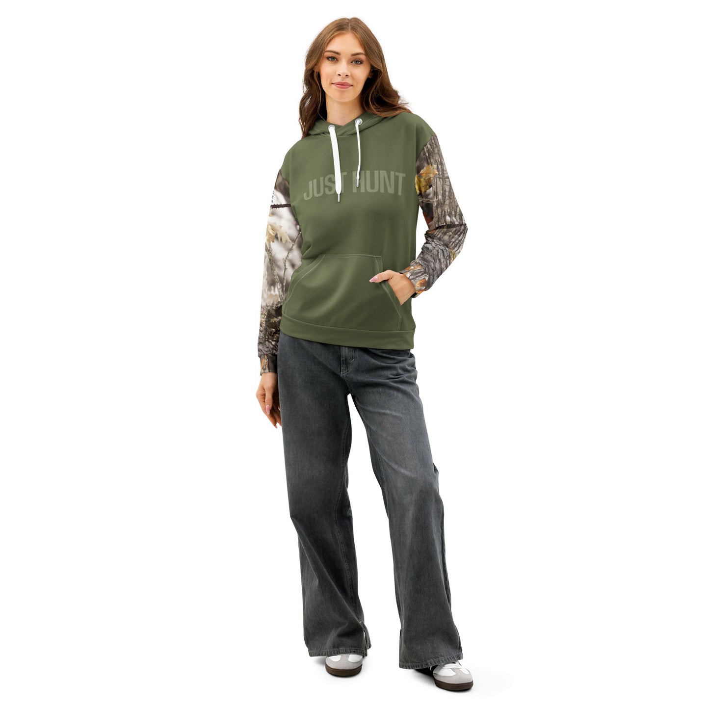 Deceptive Camo Just Hunt Unisex Hoodie