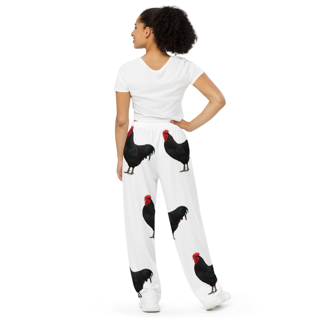 Australorp All-over print unisex wide-leg pants