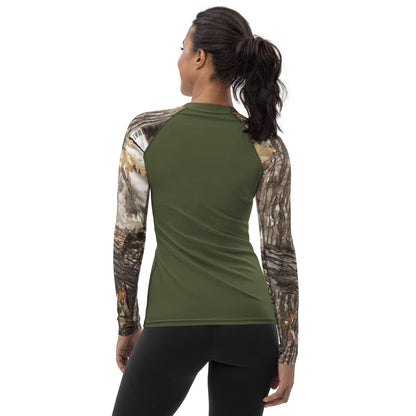 Women's Deceptive Camo Rash Guard