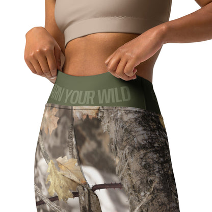 Deceptive Camo Just Hunt Yoga Leggings
