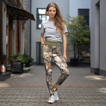 Deceptive Camo Just Hunt Yoga Leggings