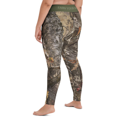 Deceptive Camo Just Hunt Yoga Leggings