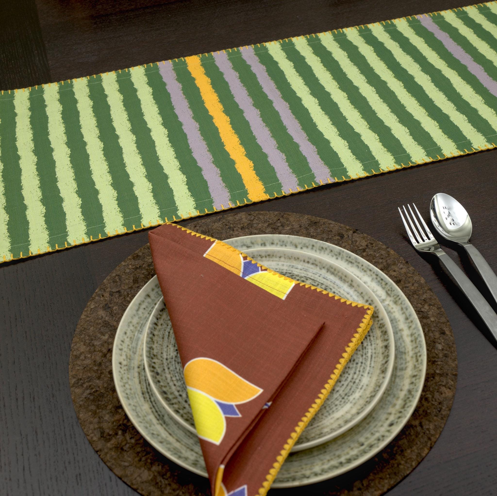 Lip TuLip Art Deco Premium Dinner Napkins