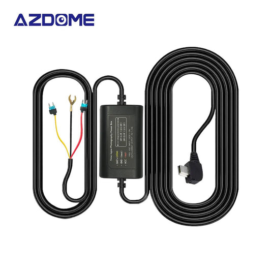 AZDOME HM03R Hardwire KIT mini USB type suport Dash Cam Models M550, GS63H, M17 , AR08, AR12, M63 - Royal Eagles Promise of Peace