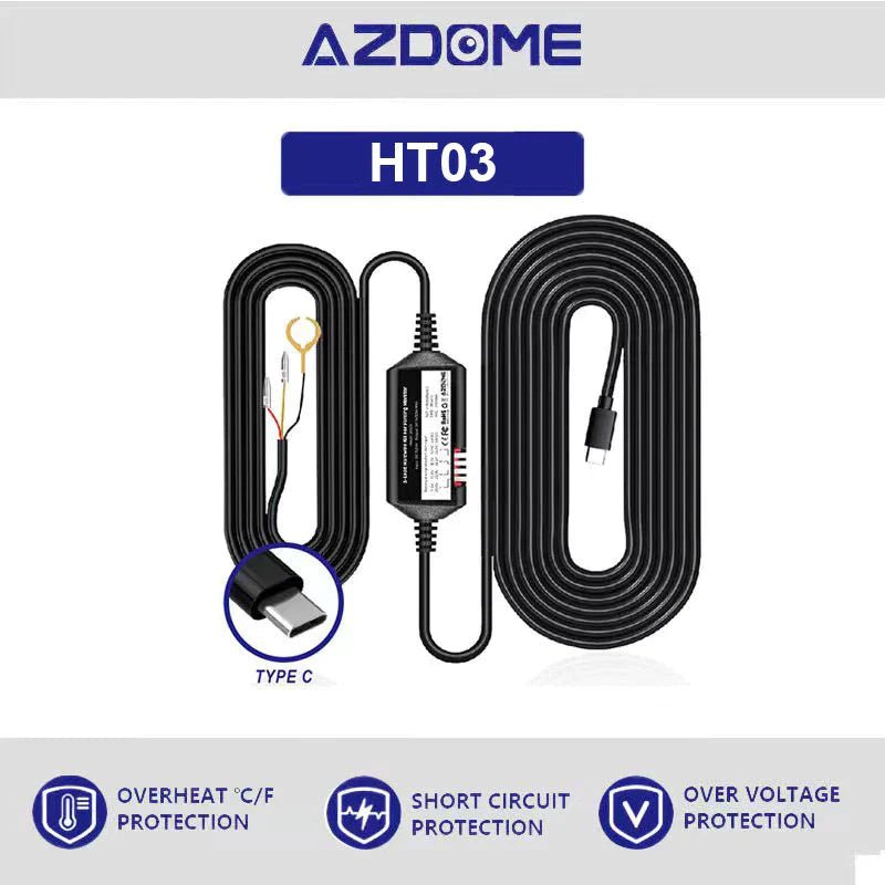 AZDOME HT03 C-Type Hardwire KIT - Royal Eagles Promise of Peace