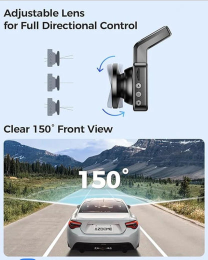 AZDOME M17 3K Front Dash Cam - Royal Eagles Promise of Peace