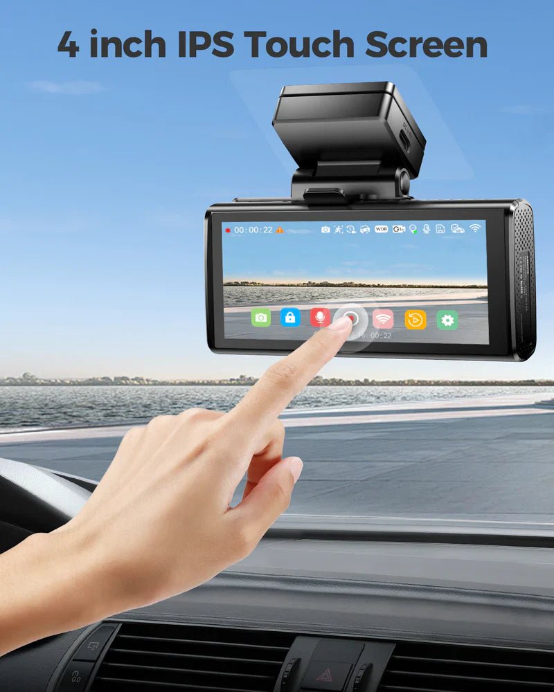 AZDOME M580 3CH 5K Dash Cam - Royal Eagles Promise of Peace