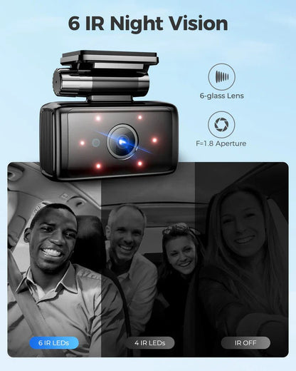 AZDOME M580 3CH 5K Dash Cam - Royal Eagles Promise of Peace