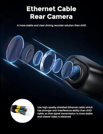AZDOME WR03 Rear Cam - Royal Eagles Promise of Peace