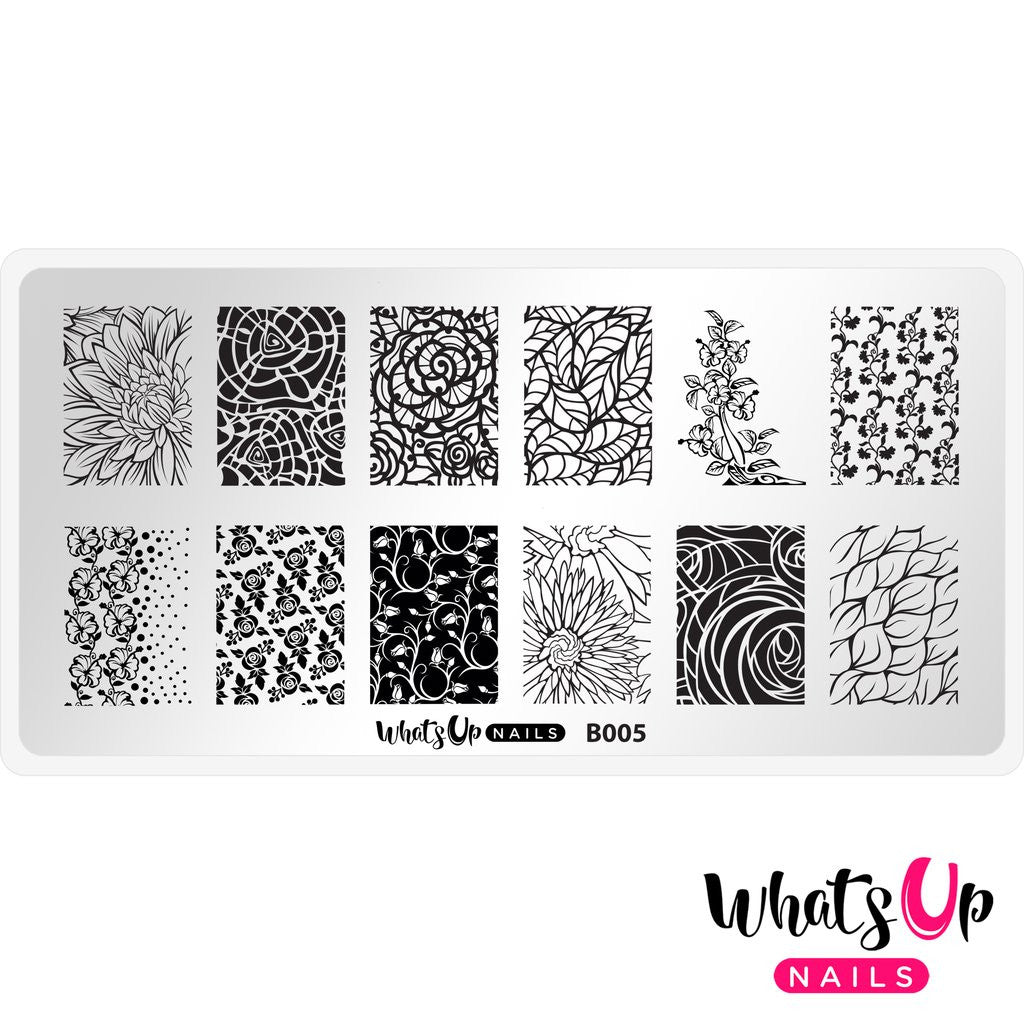 Whats Up - Nature's Beauty Stamping Plate