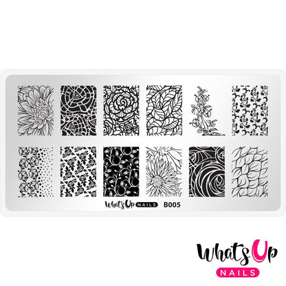 Whats Up - Nature's Beauty Stamping Plate
