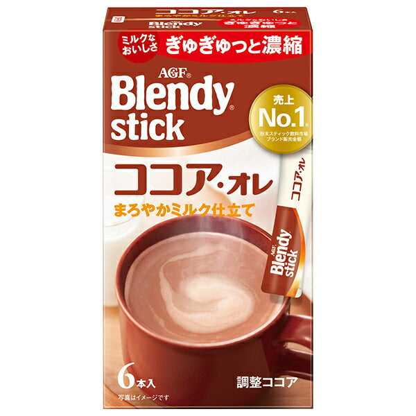 AGF Blendy Stick Cocoa Ole (10.3g x 6 pieces) x 24 boxes [shipped in Japan]