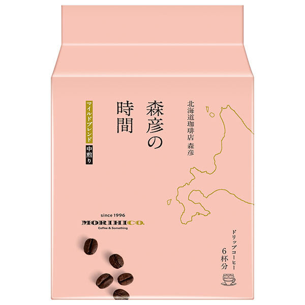 AGF Morihiko's Time Drip Coffee Mild Blend (10g x 6 bags) x 12 pieces [Shipped in Japan]