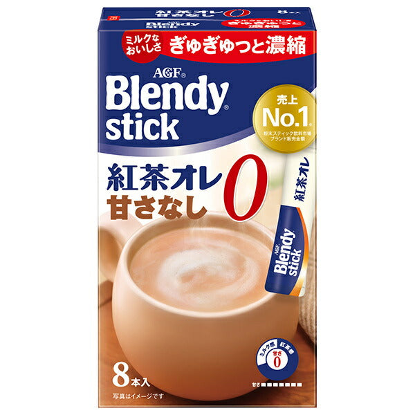 AGF Blendistic Tea Ore Unsweetened (6.5g x 8 bottles) x 24 boxes [Shipped in Japan]