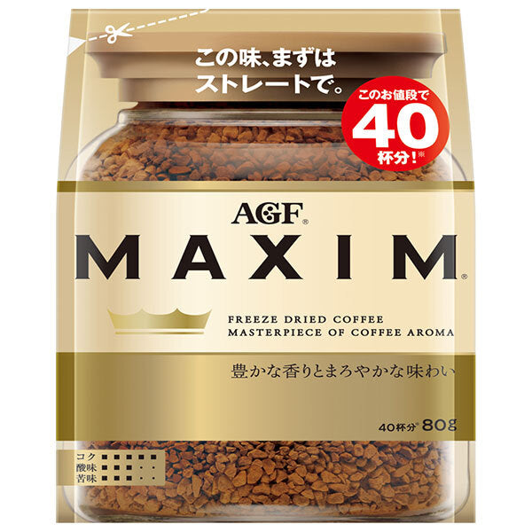 AGF Maxim 80g bag x 12 bags [shipped in Japan]