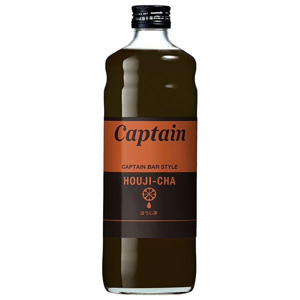 Nakamura Shoten Captain Houjicha 600ml bottle x 12 bottles [shipped in Japan]