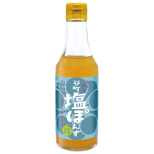 中村商店 谷町 塩ぽんず 250ml瓶×12本入【日本出荷】