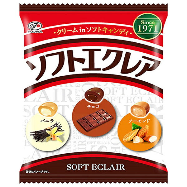 不二家 ソフトエクレア 93g×6袋入【日本出荷】