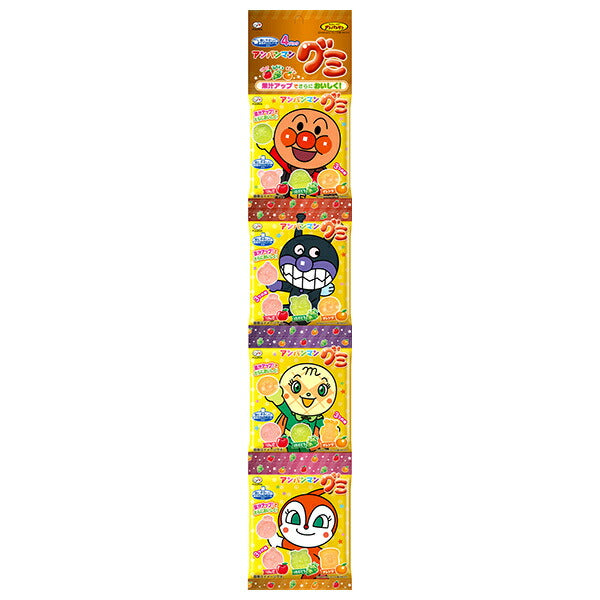 不二家 アンパンマングミ4連 84g(21g×4)×10袋入【日本出荷】