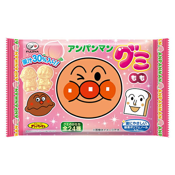不二家 アンパンマングミ もも 6粒×20個入【日本出荷】