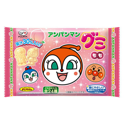 Fujiya Anpanman Gummy Momo 6 pieces x 20 pieces [shipped in Japan]