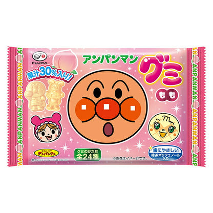 不二家 アンパンマングミ もも 6粒×20個入【日本出荷】