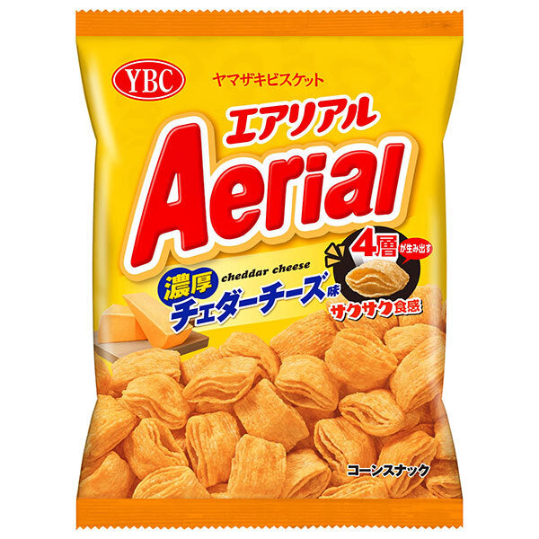 Yamazaki Biscuit Aerial Rich Cheddar Cheese Flavor 65g x 12 bags [Shipped in Japan]