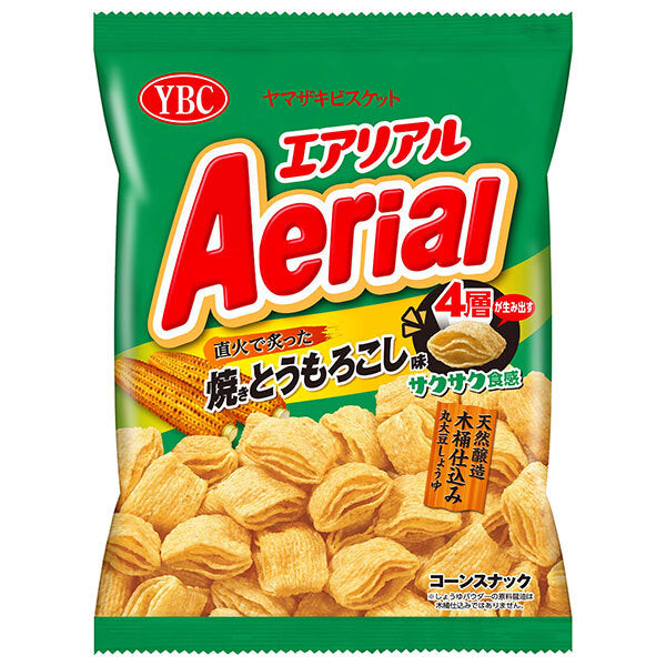 ヤマザキビスケット エアリアル 焼きとうもろこし味 65g×12袋入【日本出荷】