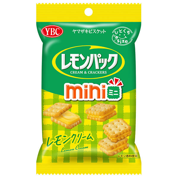 ヤマザキビスケット レモンパック ミニ 40g×10袋入【日本出荷】