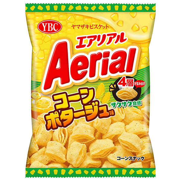 ヤマザキビスケット エアリアル コーンポタージュ味 65g×12袋入【日本出荷】