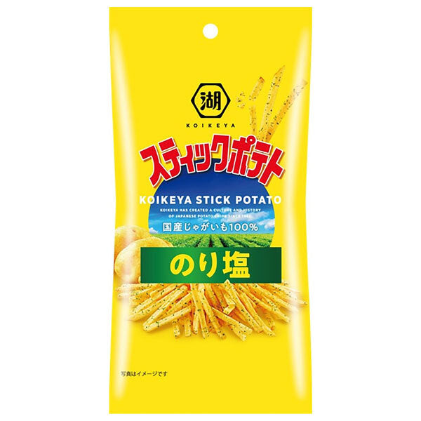 コイケヤ スティックポテト のり塩 34g×12(6×2)袋入【日本出荷】