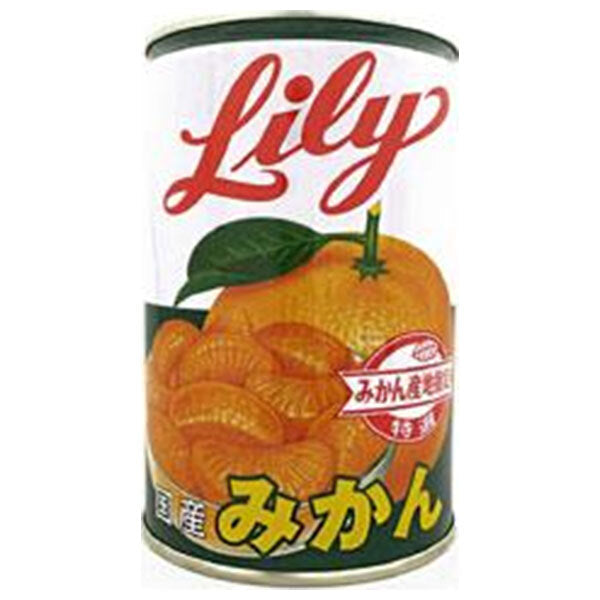 Lily Corporation Lily Lily Mandarin Oranges No. 4 Can 425g x 12 pieces [Shipped in Japan]