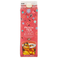 GS Food GS Peach Tea Sweetened 1000ml paper pack x 12 bottles [shipped in Japan]