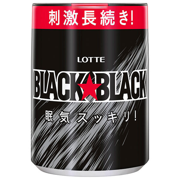 ロッテ ブラックブラック 粒 ワンプッシュボトル 133g×6個入【日本出荷】