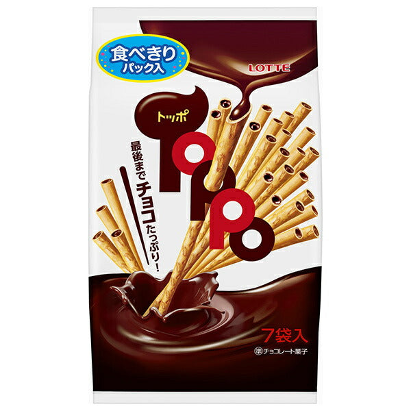 Lotte Toppo Bag 7 bags x 18 bags [shipped in Japan]