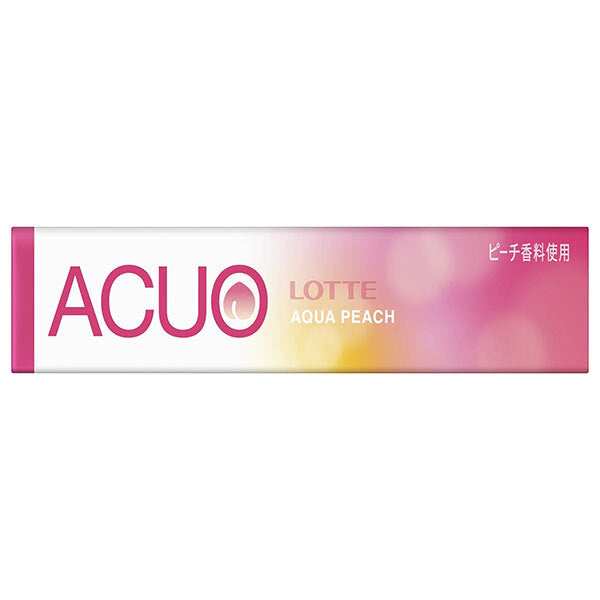 ロッテ ACUO(アクオ) アクアピーチ 14粒×20個入【日本出荷】