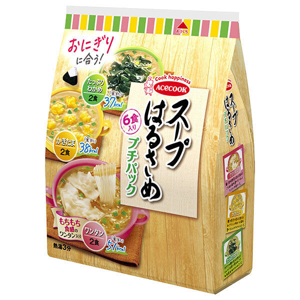 エースコック スープはるさめ プチパック 6食パック×10個入【日本出荷】