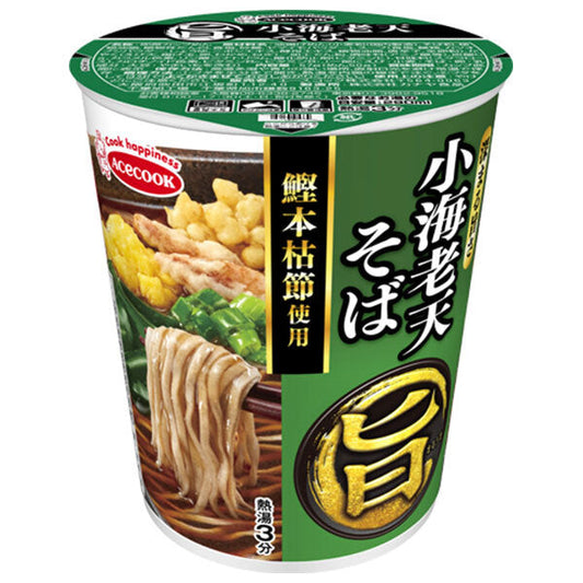Ace Cook Maru Uma Shrimp Tempura Soba 57g x 12 pieces [Shipped in Japan]