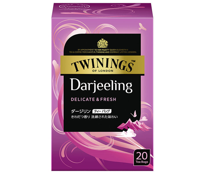 Kataoka Bussan Twining Darjeeling (2.1g x 20 bags) x 4 pieces [shipped in Japan]