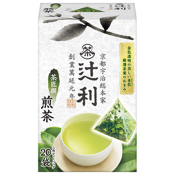 Kataoka Bussan Tsujiri Tea Master Selection Sencha (2g x 20 bags) x 6 pieces [Shipped in Japan]