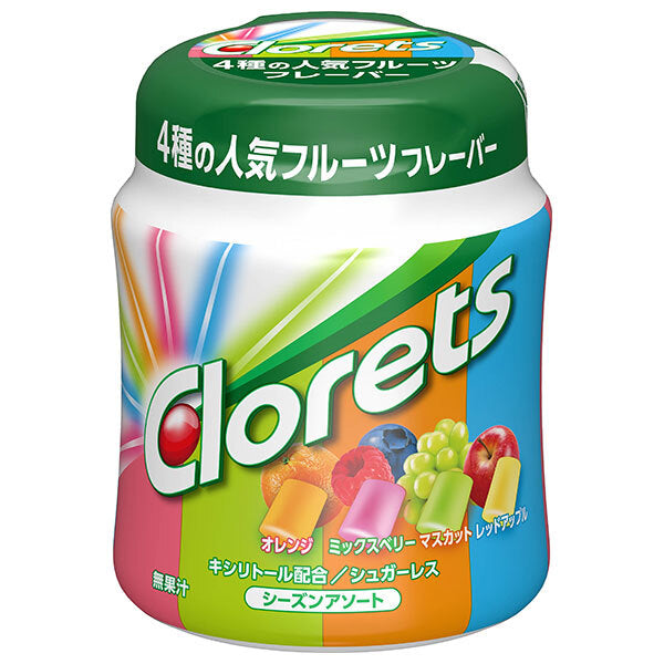モンデリーズ ジャパン クロレッツXP シーズンアソート ボトルR 140g×6個入【日本出荷】