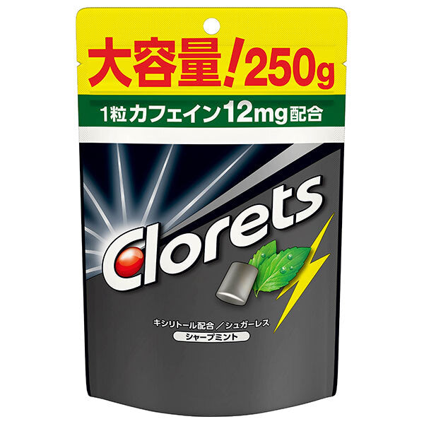 モンデリーズ ジャパン クロレッツXP シャープミント スタンドパウチ 250g×6袋入【日本出荷】