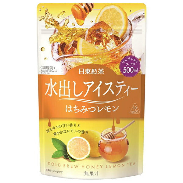 三井農林 日東紅茶 水出しアイスティー はちみつレモン ティーバッグ (4g×10袋)×24(6×4)袋入【日本出荷】