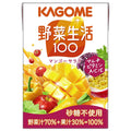 カゴメ 野菜生活100 マンゴーサラダ 100ml紙パック×30本入【日本出荷】