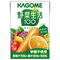 カゴメ 野菜生活100 オリジナル 100ml紙パック×30本入【日本出荷】