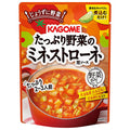 カゴメ たっぷり野菜のミネストローネ用ソース 240g×30個入【日本出荷】