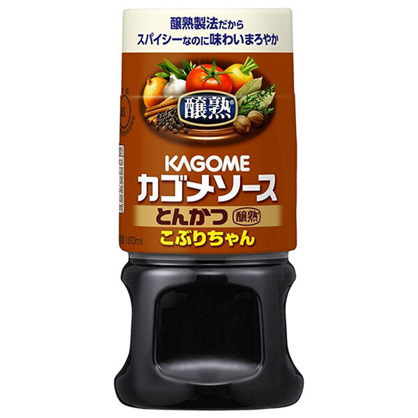 カゴメ 醸熟ソース こぶりちゃん とんかつ 160ml×30本入【日本出荷】