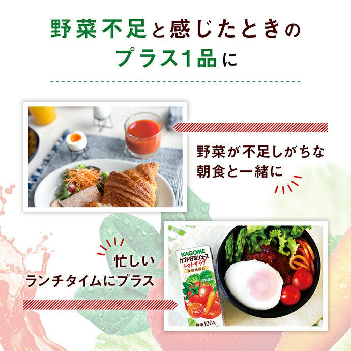 カゴメ 野菜ジュース トマトサラダ 200ml紙パック×24本入【日本出荷】